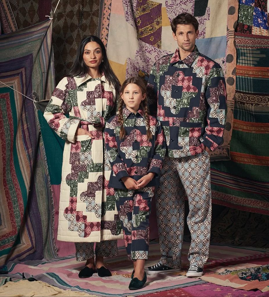 India Casiraghi, con los diseños de la marca de su madre, Muzungu Sisters