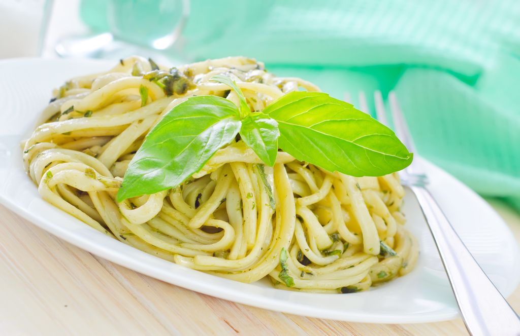 Pasta con pesto