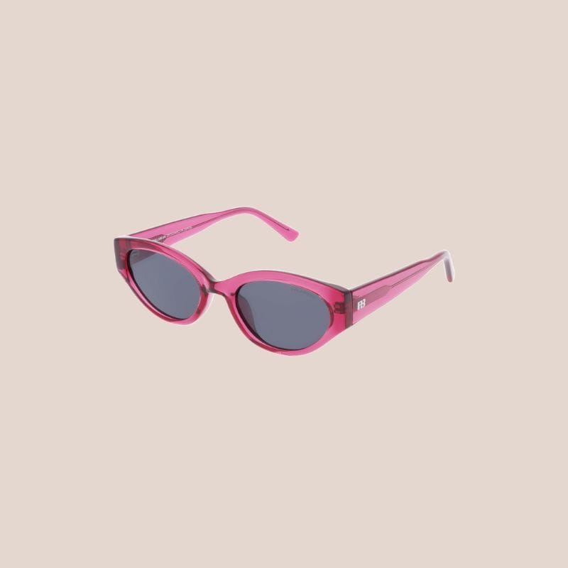 gafas de sol rosas