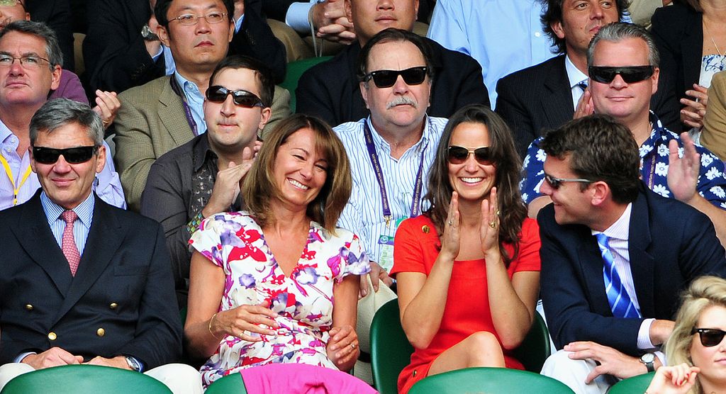 La primera aparición pública de Pippa en Wimbledon tuvo lugar en 2011
