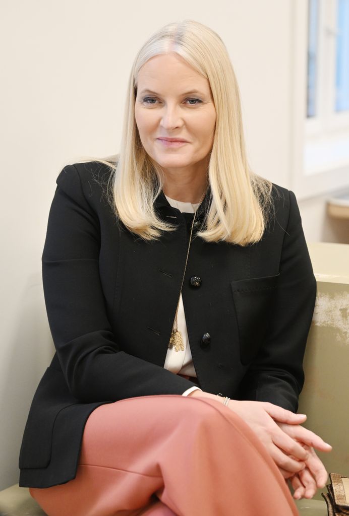 Mette- Marit de Noruega en un acto en Oslo el pasado 24 de enero