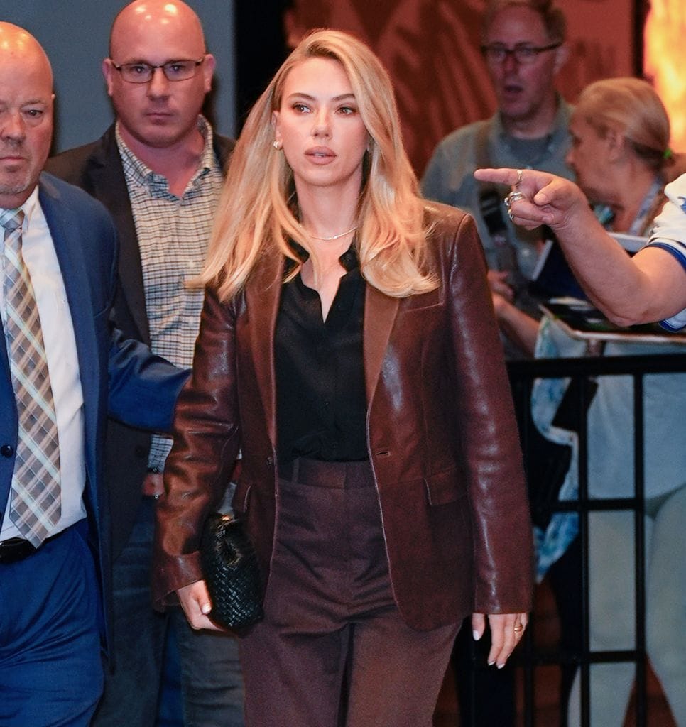 Scarlett Johansson en Nueva York.