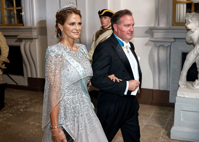 Banquete de gala por el Jubileo de Oro del rey Carlos Gustavo 