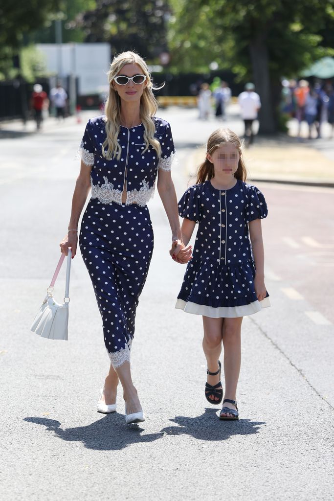 Nicky Hilton Rothschild durante la decimocuarta jornada del torneo de Wimbledon, en Londres, el 12 de julio de 2026.