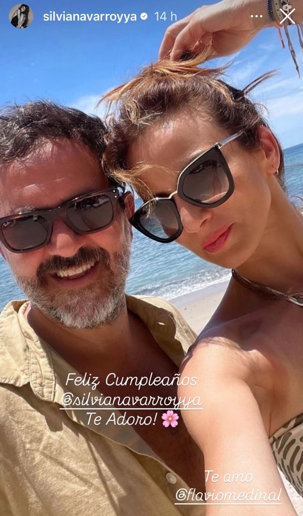 Silvia Navarro y Flavio Medina son muy buenos amigos.