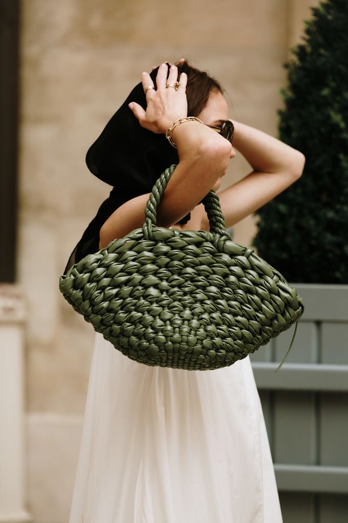 Bolso de mimbre