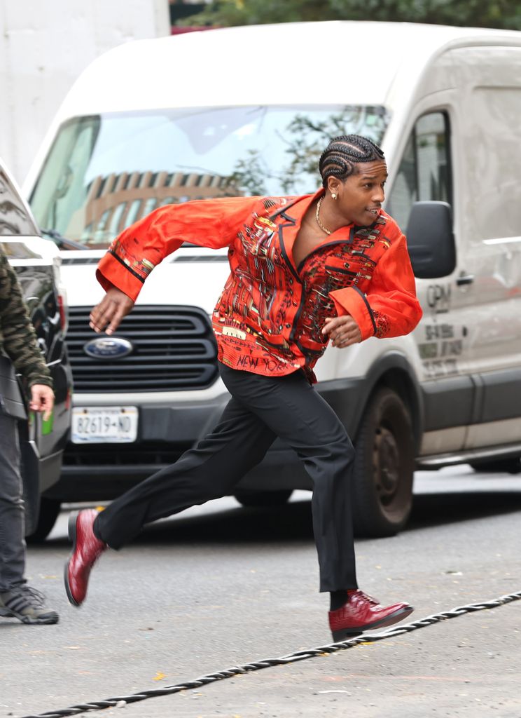 A$AP Rocky en su última colaboración con Chanel.