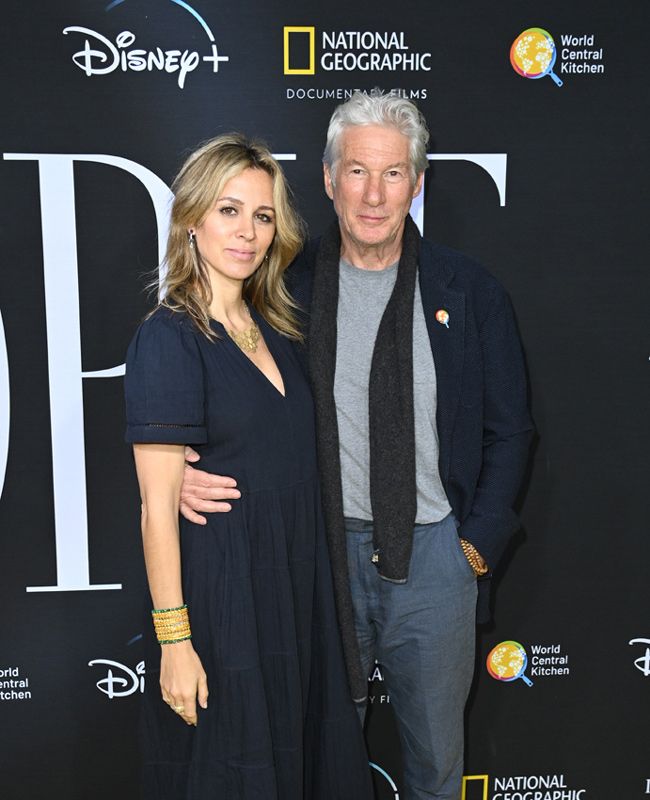  Richard y Alejandra Gere