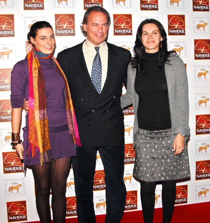 Bertín Osborne, con Fabiola Martínez y Eugenia