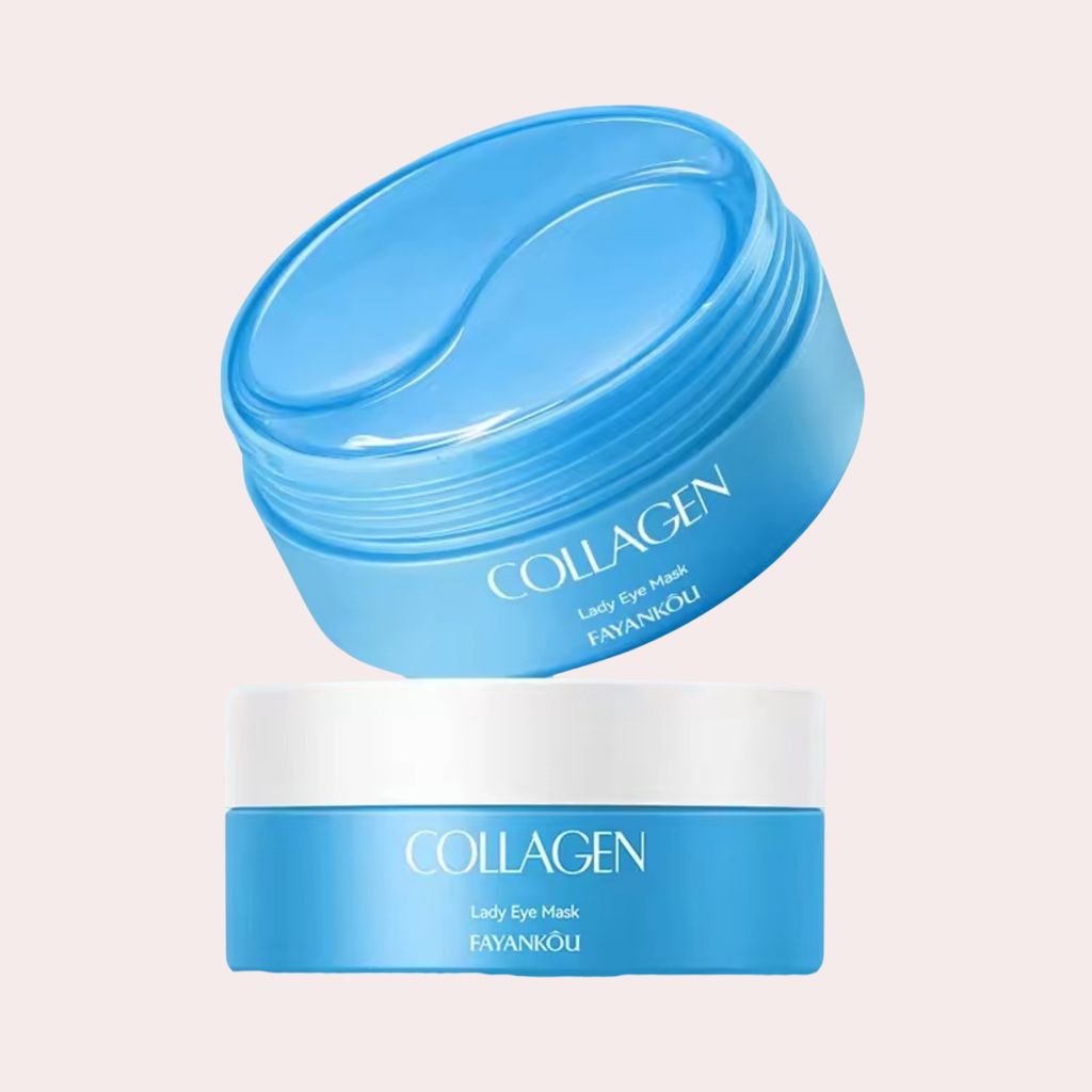 Parches de ojos de gel con colágeno