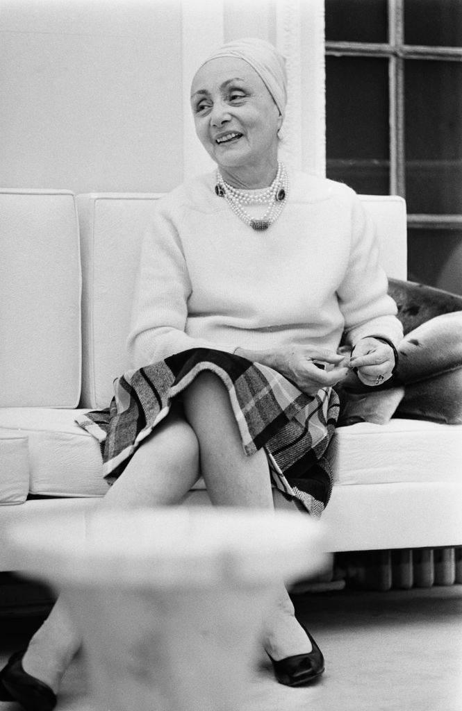 madame Gres, que popularizó el drapeado