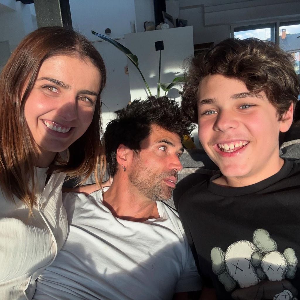 Michelle Renaud le dedicó unas linas palabras a Axel, el primogénito de su esposo Matías Novoa.