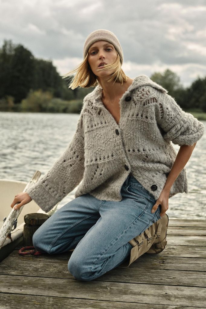 Chaqueta de punto de Zara 