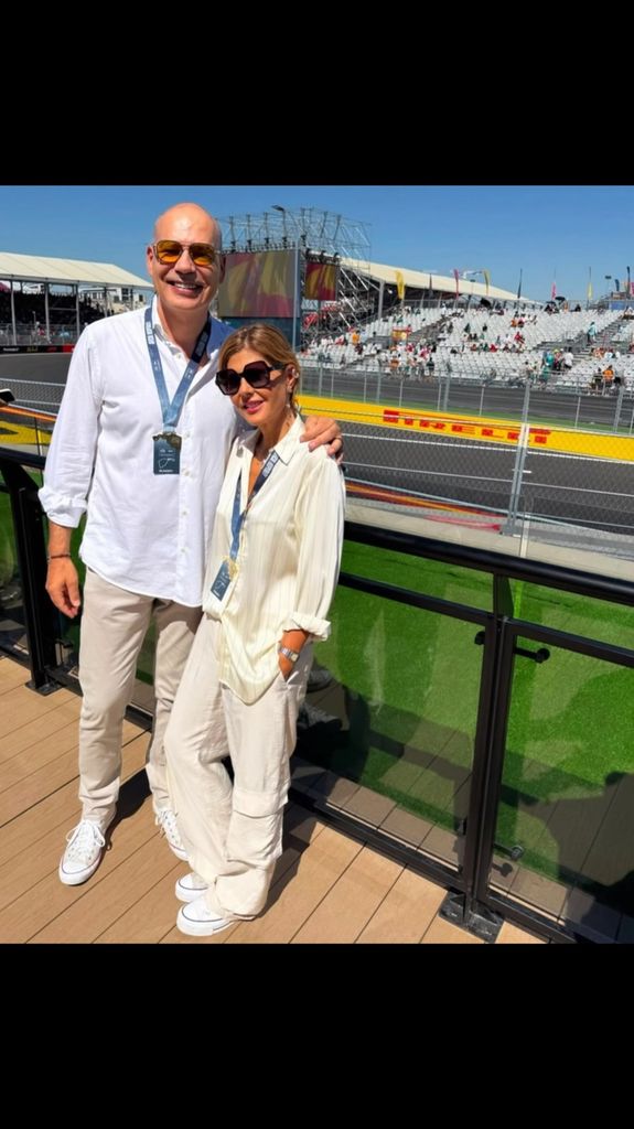 Nacho Abad y Bárbara Royo, en un reciente premio de F1