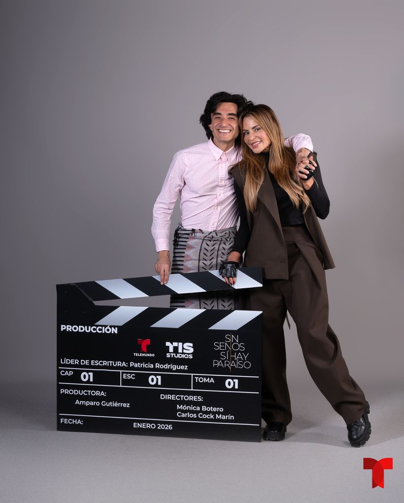 Francisco Bolívar y Estefanía Gómez son parte del elenco de 'Sin Senos Sí Hay Paraíso'.