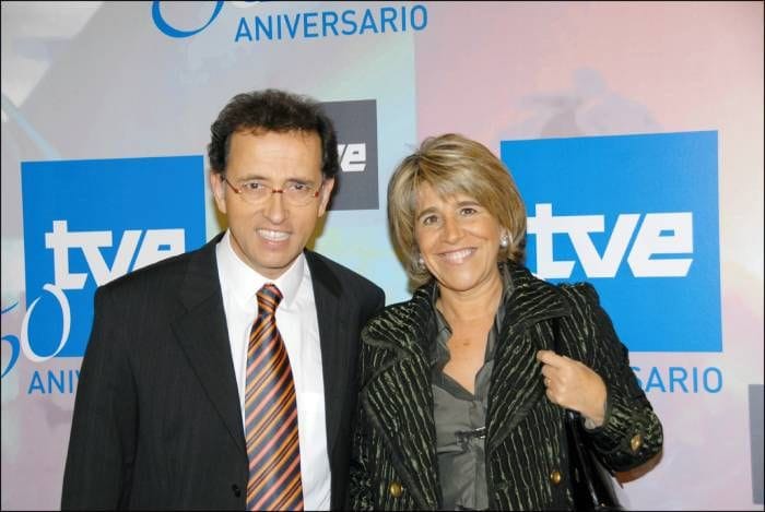 Jordi Hurtado y su mujer