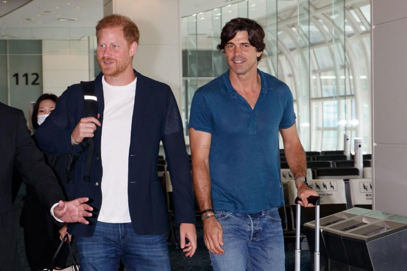 Principe Harry y Nacho Figueras
