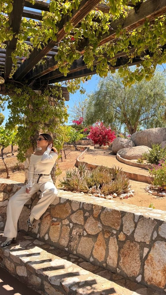 Para festejar sus 36 años, Michelle organizó un viaje al Valle de Guadalupe.