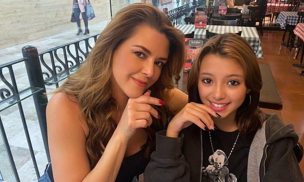 Alicia Machado y su hija Dinorah