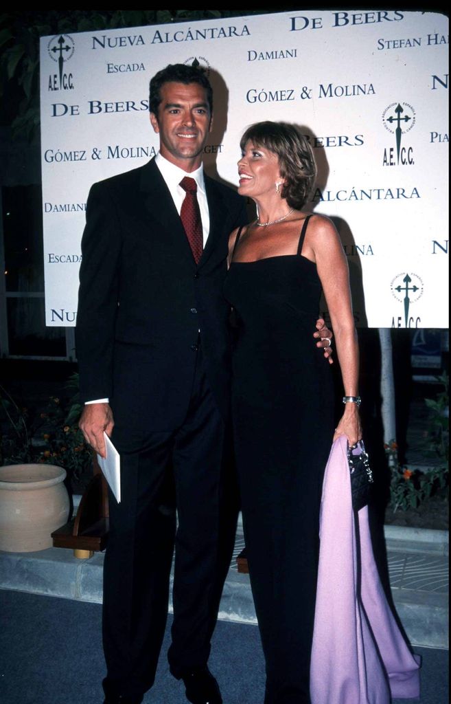 Frank Francés y Bárbara Rey, el 8 de agosto del 2000 en un evento en Marbella