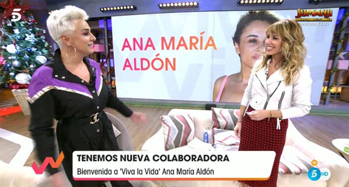 Ana María Aldón en 'Viva la vida'