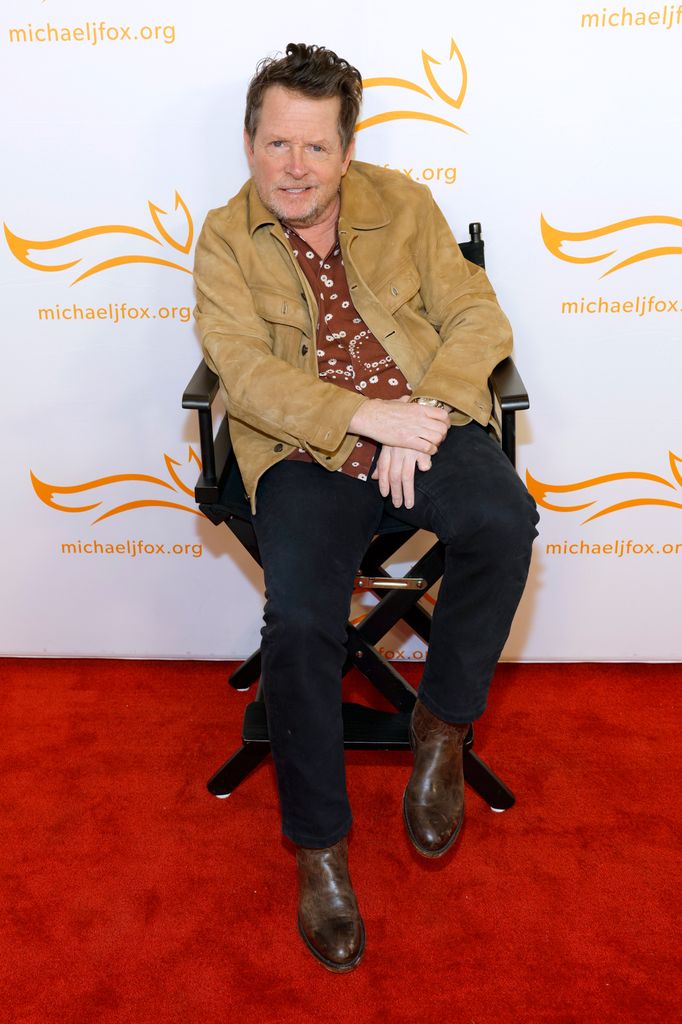 Michael J. Fox en la gala "A Country Thing Happened On The Way To Cure Parkinson's" de la Fundación Michael J. Fox Foundation en el Fisher Center for the Performing Arts el 16 de abril de 2025 en Nashville, Tennessee. 