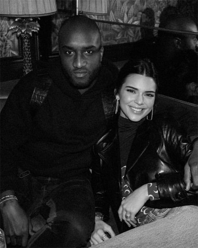 Virgil Abloh y Kendall Jenner