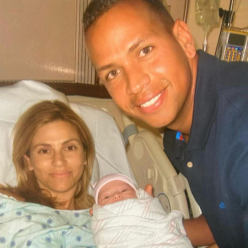 alex rodriguez y su exesposa