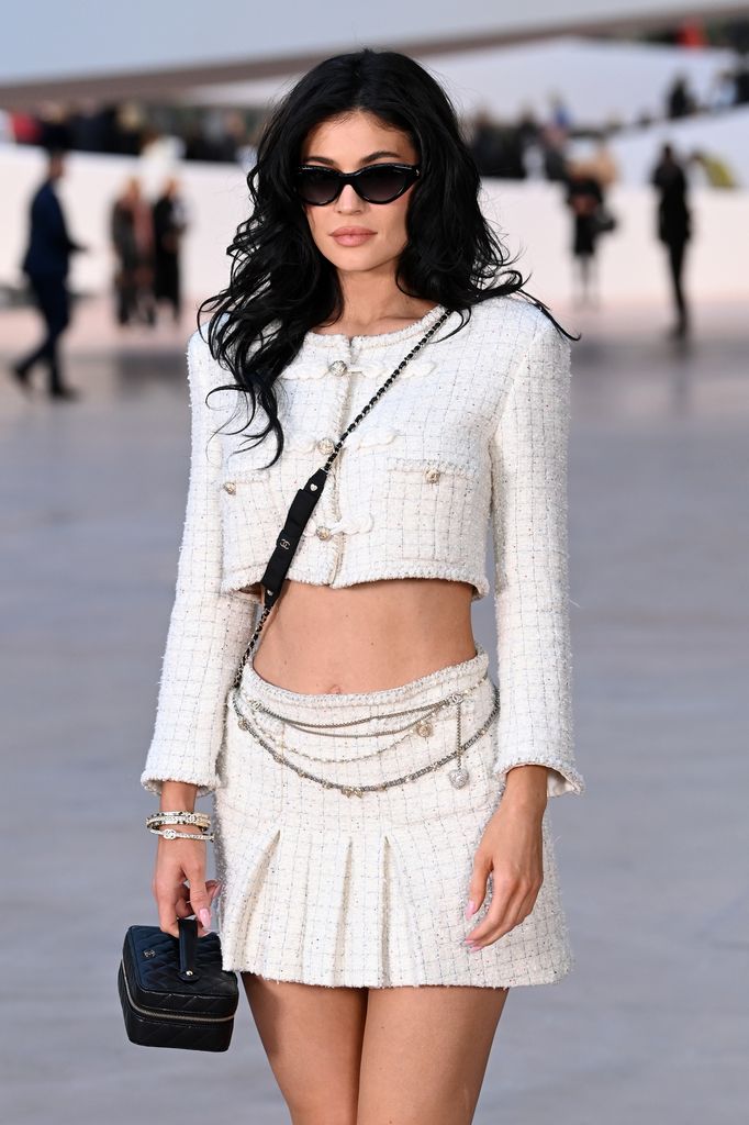 Kylie Jenner en el desfile Primavera/Verano 2025 Alta Costura de Chanel en París