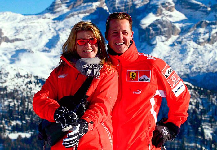 Michael Schumacher y su mujer Corinna