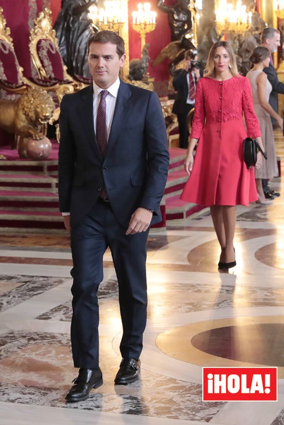 Albert Rivera con su ex