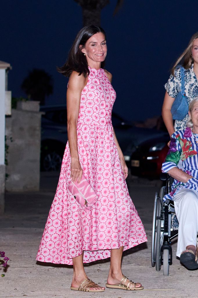 Reina Letizia con zapatos de Pablo García