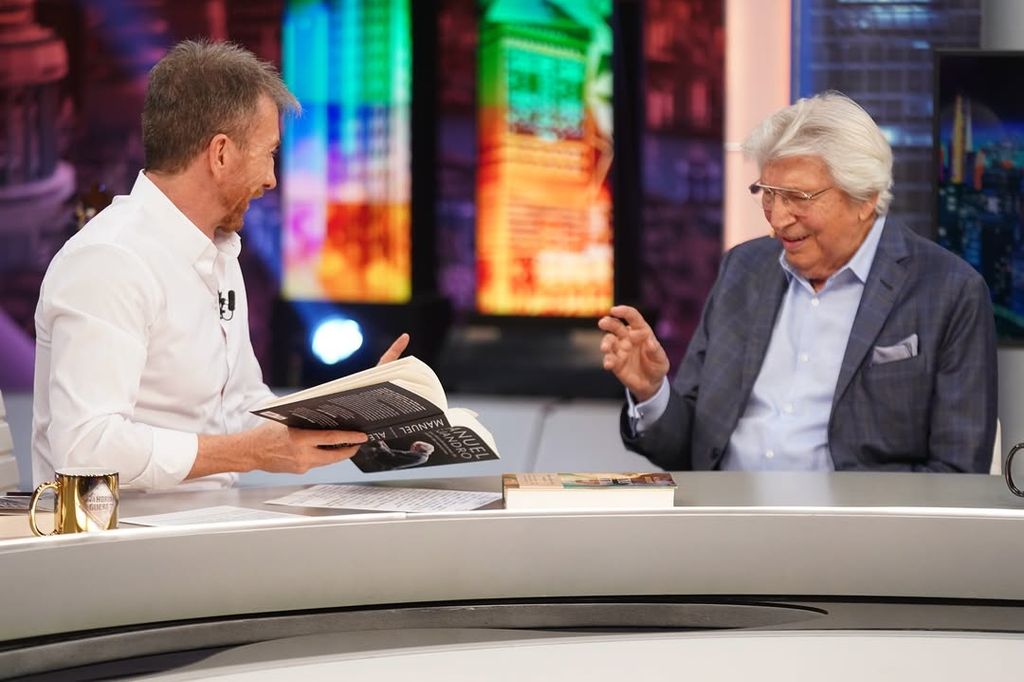 Manuel Alejandro, el célebre compositor español visita El Hormiguero para hablar de su trayectoria profesional