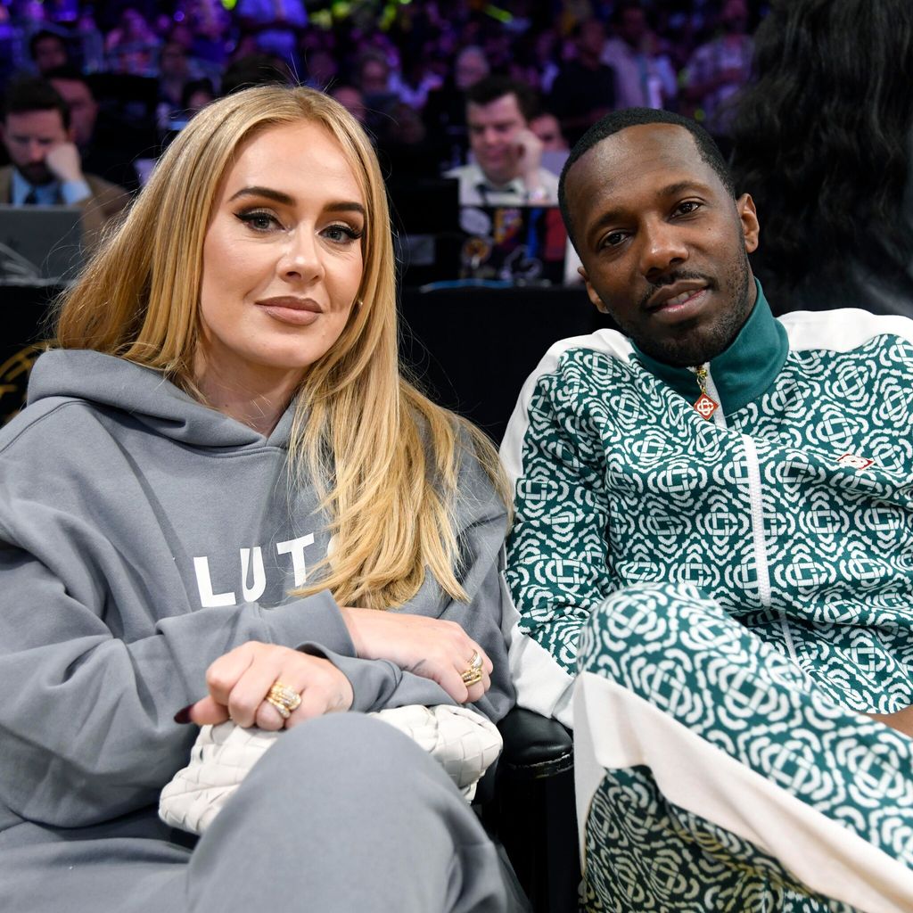 Rich Paul and Adele
