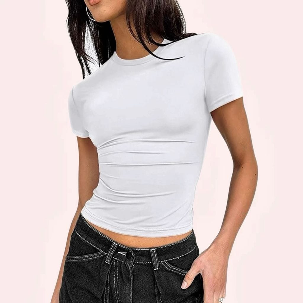 Camiseta manga corta mujer Amazon