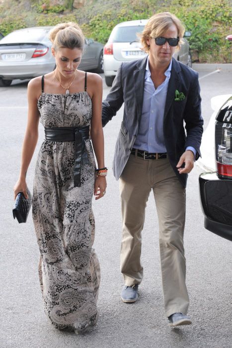 La actriz con su pareja, Rosauro Varo.