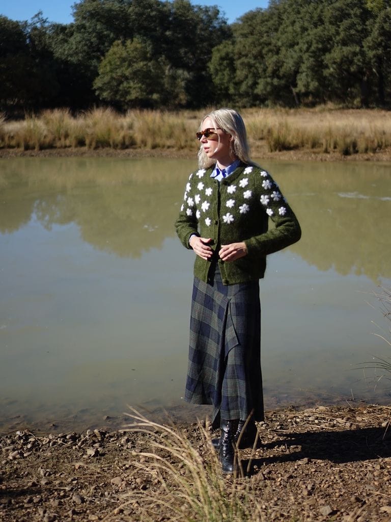 Lulu Figueroa Domecq, de escapada en el campo con sus hijos