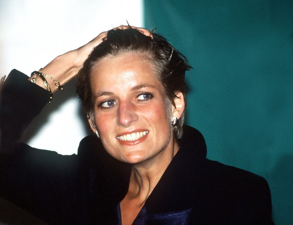 La princesa Diana en un concierto en Hyde Park en 1991