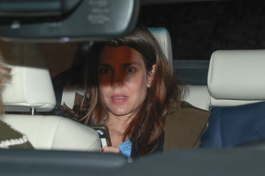 Carlota Casiraghi, a su llegada al Instituto Francés de Madrid