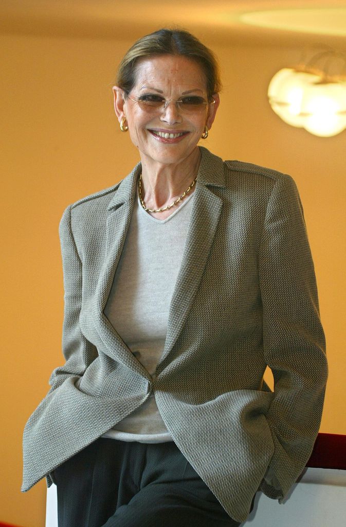 Claudia Cardinale en 2002, en Roma