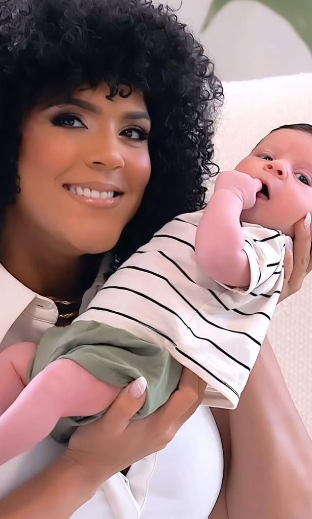 Francisca y su hijo Franco