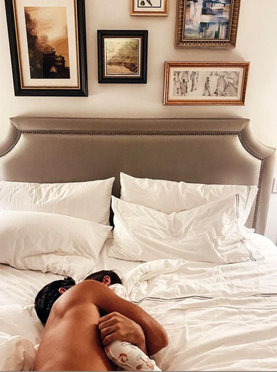 Fernando Verdasco y su hijo