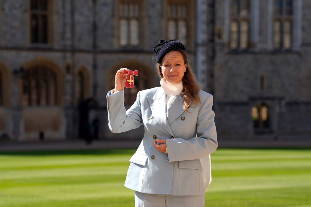 Samantha Morton tras recibir el máximo reconocimiento de la Casa Real británica