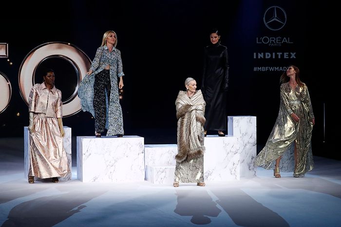 Desfile de Ángel Schlesser junto a L'Oréal Paris en la Mercedes-Benz Fashion Week Madrid
