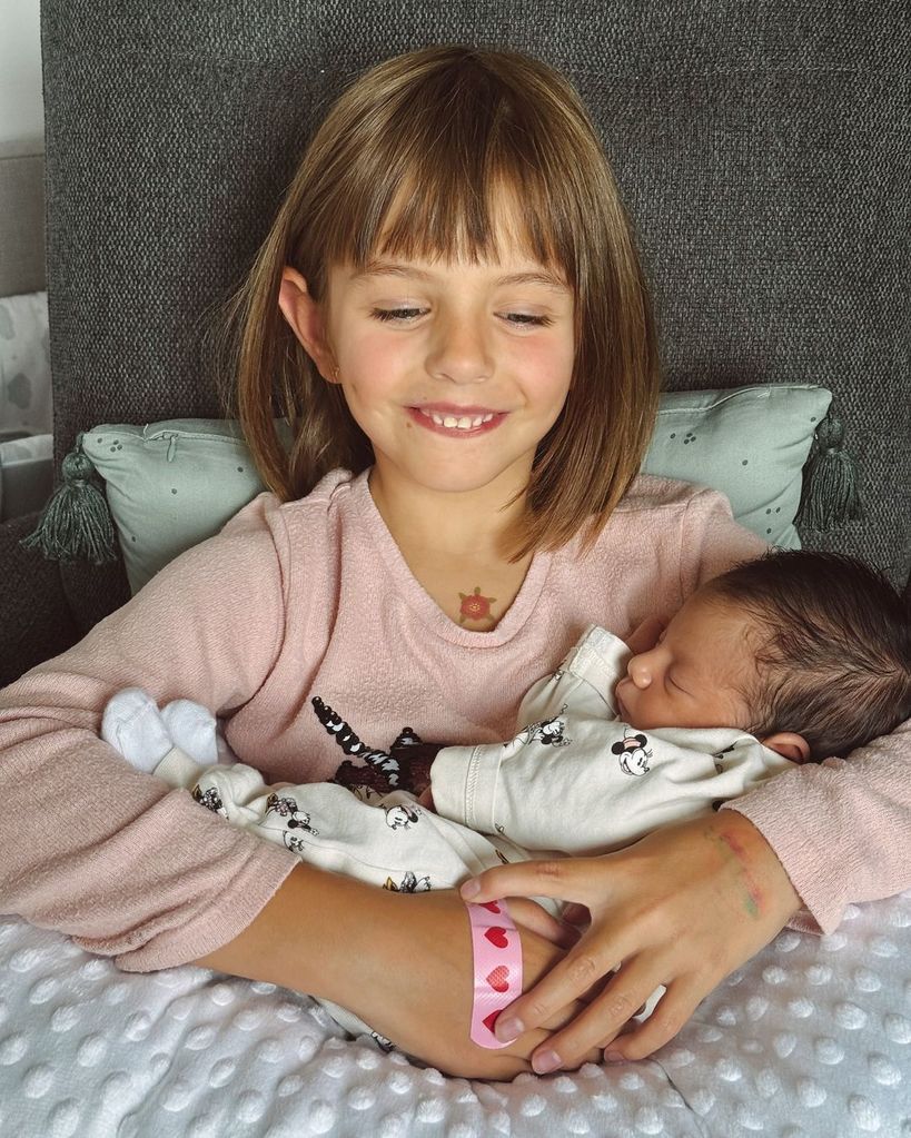 La primera imagen de Kailani Ochmann y su primita Tessa