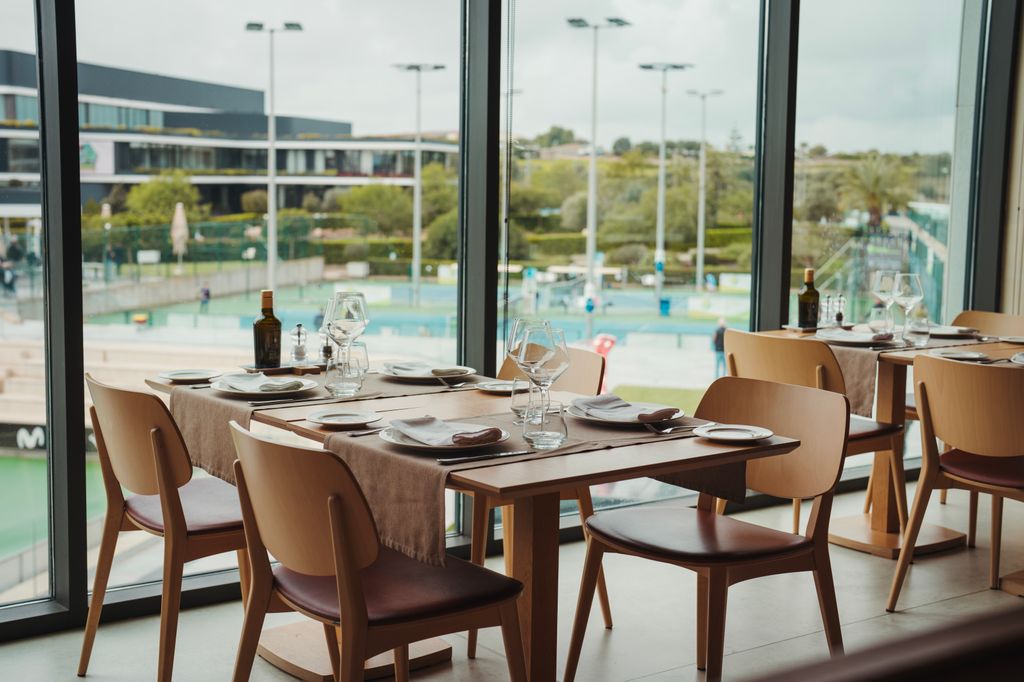 restaurante roland garros, rafa nadal academy, Manacor, mallorca