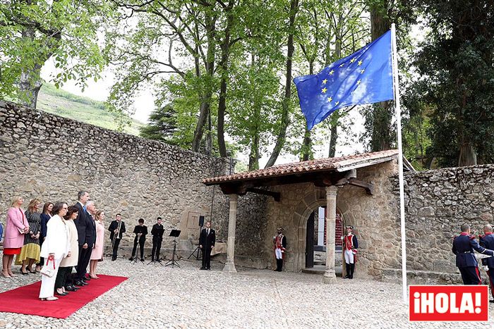 El Rey entrega el premio Carlos V en el Monasterio de Yuste