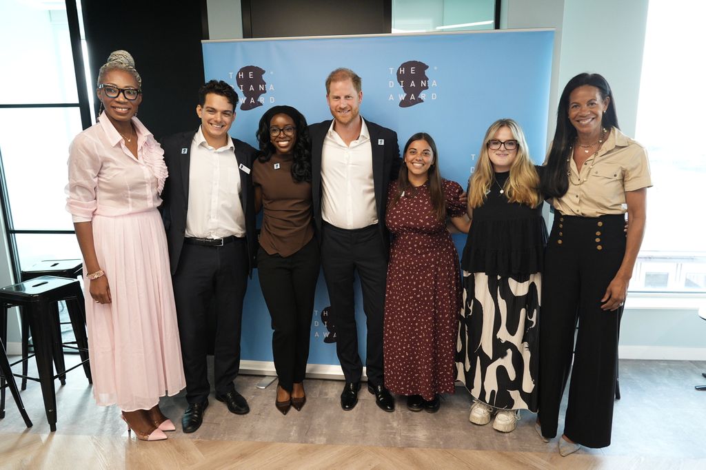 El príncipe Harry participó en charla sobre activismo y salud mental a propósito del Premio Diana, en Salisbury Square, Londres.
