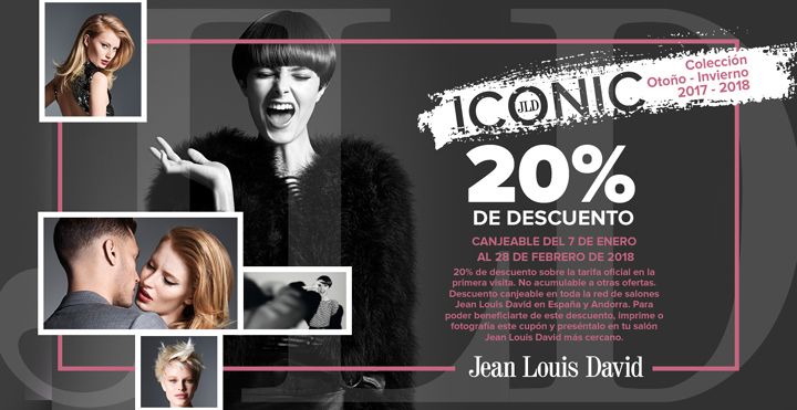 Cupon descuento Jean Louis David