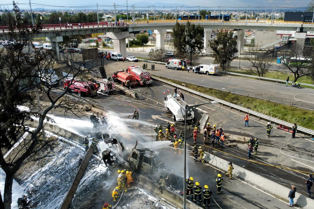 Equipos de rescate estuvieron al pendiente de la situación